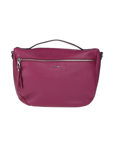 Shop Gianni Notaro C.j. Gianni Notaro Woman Handbag Garnet Size - Calfskin In Red