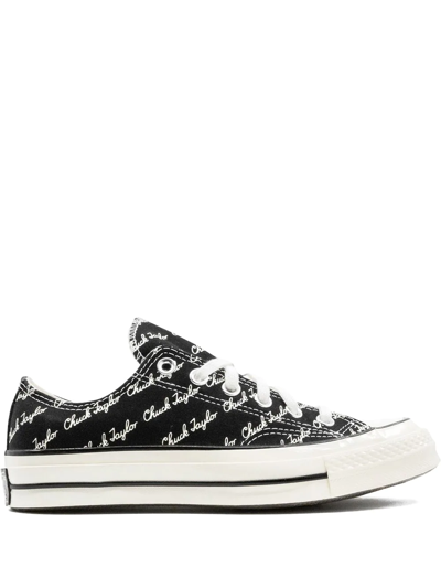 Shop Converse Chuck Taylor Signature Chuck 7 Sneakers In Black