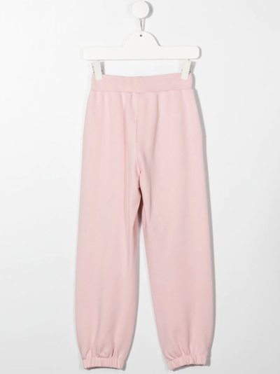 Shop Monnalisa Stitching-detail Track Pants In Pink