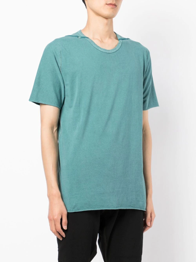Shop Isaac Sellam Experience Short-sleeve Cotton T-shirt In Green