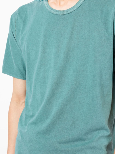 Shop Isaac Sellam Experience Short-sleeve Cotton T-shirt In Green