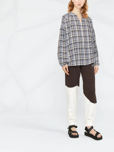 Woolrich Plaid Check Button-up Shirt In Blue
