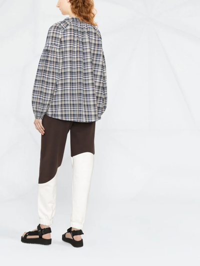 Woolrich Plaid Check Button-up Shirt In Blue