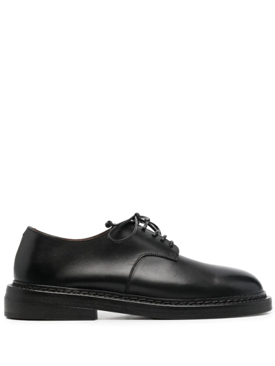 Marsèll Gomme Series Gommello Lace Flat Shoes In Black