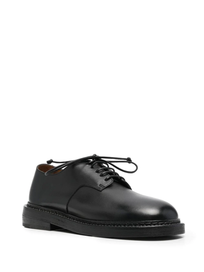 Marsèll Gomme Series Gommello Lace Flat Shoes In Black