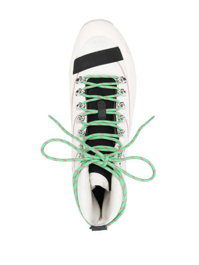 Roa Andreas Strap High-top Sneakers In Neutrals