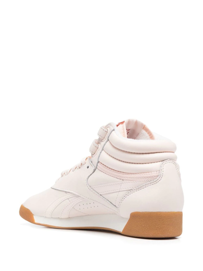 Shop Reebok F/s High-top Sneakers In Pink