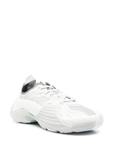 Shop Lanvin Flash X-lace Sneakers In White