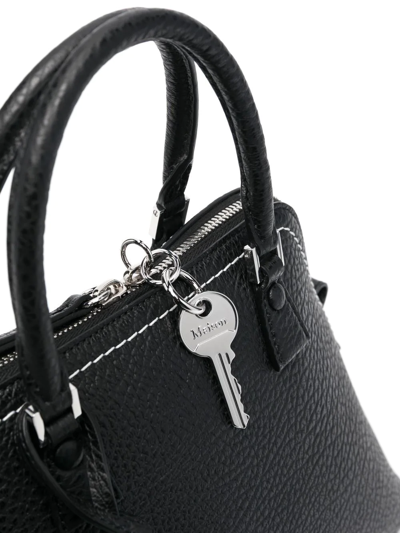 Maison Margiela Chic Mini Handbag For The Modern Woman In Black