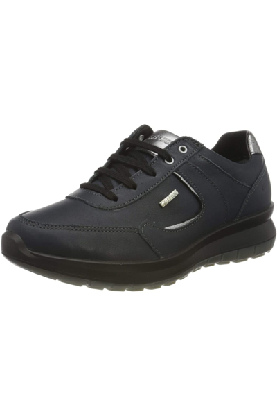 Shop Grisport Womens/ladies Hemlock Leather Walking Shoes In Blue