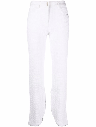 Shop Givenchy Women's White Cotton Jeans