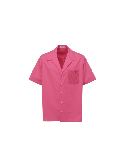 Shop Valentino Men's Pink Shirt