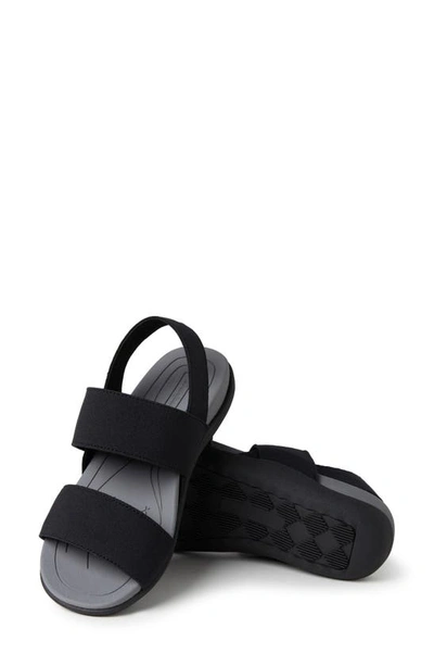 Shop Original Comfort By Dearfoams Slingback Sandal In Black