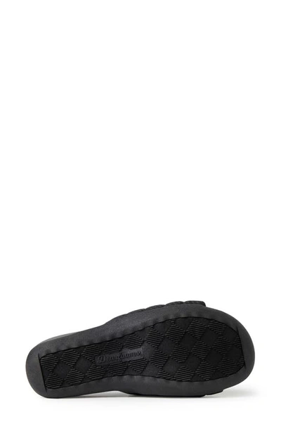 Shop Original Comfort By Dearfoams Emma Low Foam Slide Sandal In Black