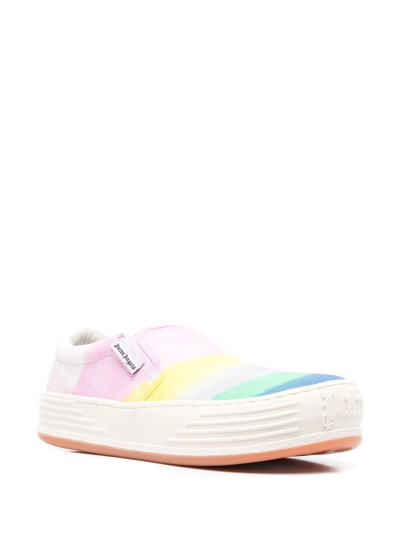 Shop Palm Angels Snow Slip-on Sneakers In Pink