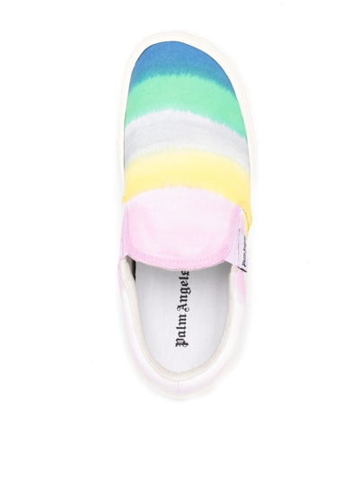 Shop Palm Angels Snow Slip-on Sneakers In Pink