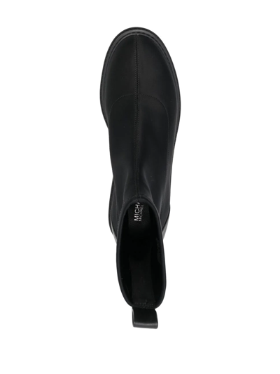 Shop Michael Michael Kors Comet Lug-sole Boots In Black