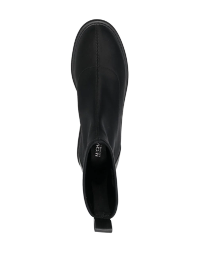 Michael Michael Kors Comet Lug-sole Boots In Black