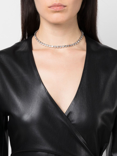 Shop Isabel Marant Silver-tone Hardware Necklace