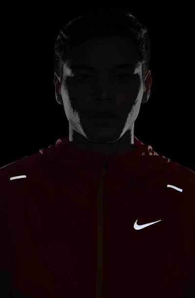 Nike Windrunner Men's Running Jacket In Habanero Red/ Rugged Orange