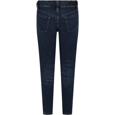 Shop Ralph Lauren Blue Jeans For Kids In Denim