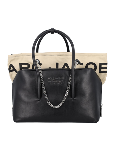 Shop Marc Jacobs The Duet Satchel In Black