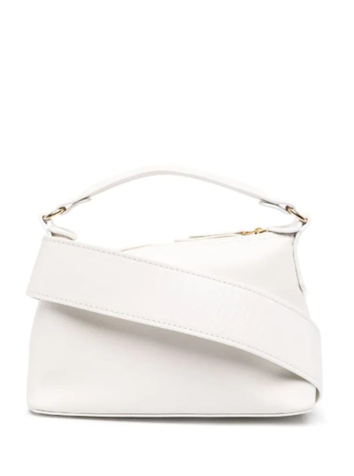 Shop Liu •jo Liu Jo Leonie Hanne Womans Hobo Mini White Leather Handbag