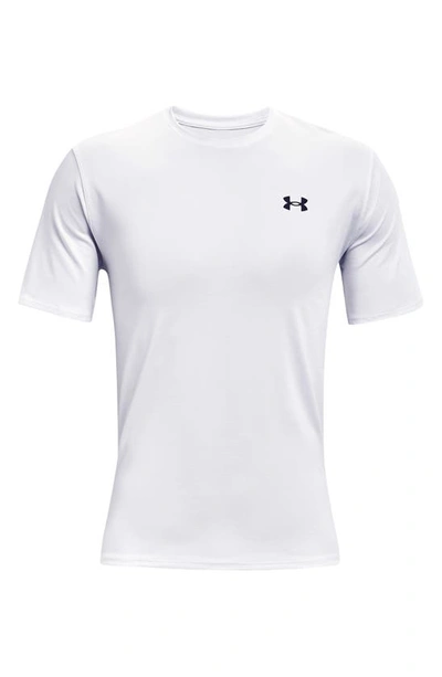 Shop Under Armour Training Vent 2.0 Performance T-shirt In White / Black