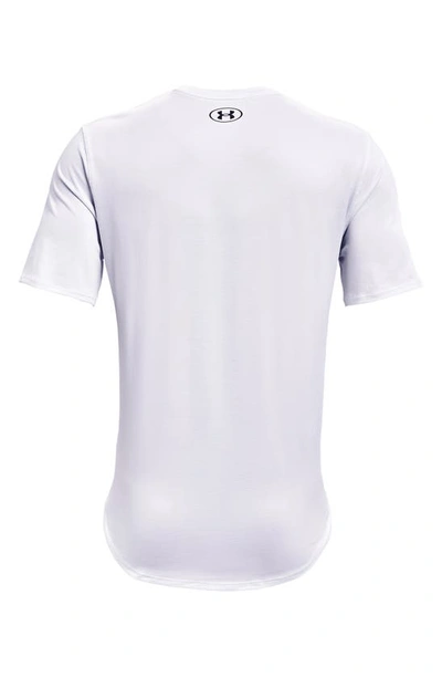Shop Under Armour Training Vent 2.0 Performance T-shirt In White / Black