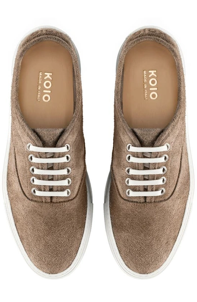 Shop Koio Portofino Sneaker In Smoked Oak