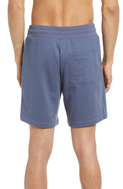 Shop Alo Yoga Chill Shorts In Bluestone