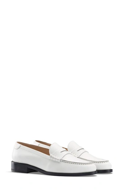 Shop Koio Brera Leather Penny Loafer In Dew