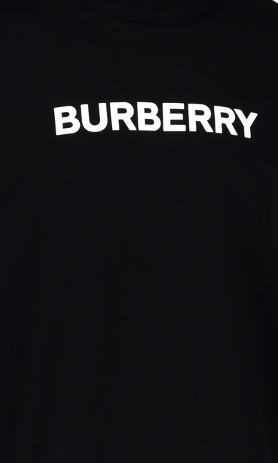 Shop Burberry Logo Crew Neck Sweatshirt