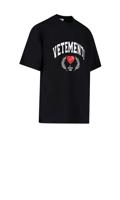 Shop Vetements Heart Logo T-shirt