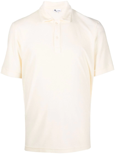 Shop Doppiaa Short-sleeve Polo-shirt In Gelb