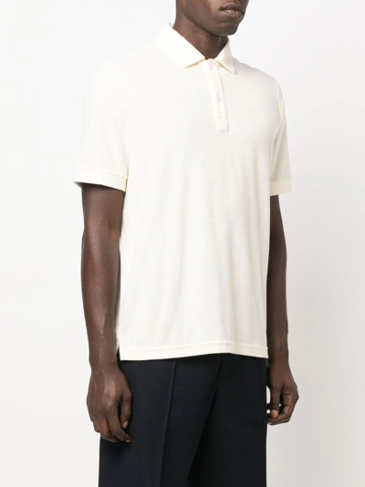 Shop Doppiaa Short-sleeve Polo-shirt In Gelb