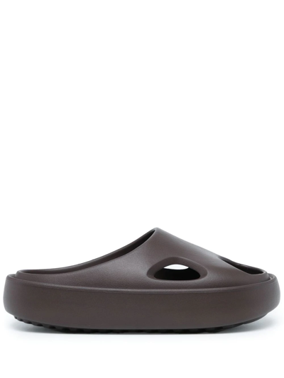 Shop Axel Arigato Magma Chunky Sandals In Braun