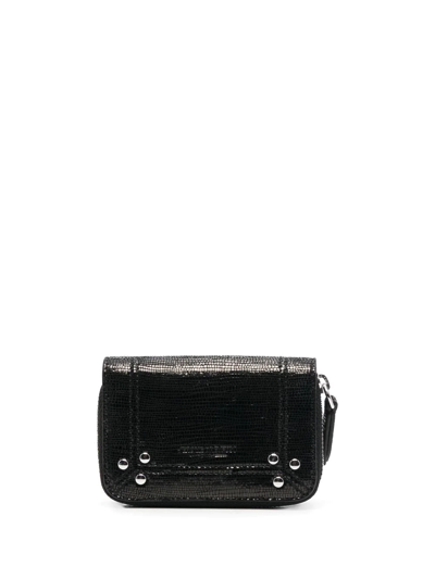 Shop Jérôme Dreyfuss Henri All-around Zip Fastening Wallet In Schwarz