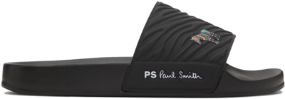 Shop Ps By Paul Smith Black Summit Sandals In 79 Blacks