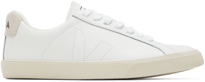 Shop Veja White Esplar Sneakers In Extra-white