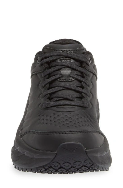 Shop Hoka Bondi Sr Water Resistant Running Shoe In Black / Black