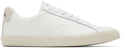 Shop Veja White Esplar Sneakers In Extra White