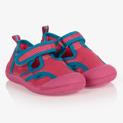 Shop Playshoes Girls Pink Mermaid Aqua Shoes