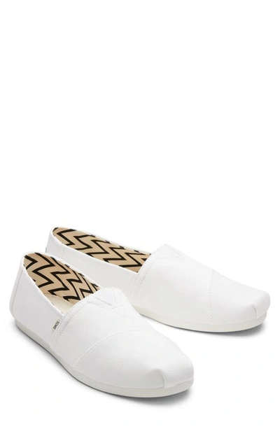 Toms Alpargata Canvas Sneaker In White 101