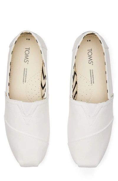 Toms Alpargata Canvas Sneaker In White 101