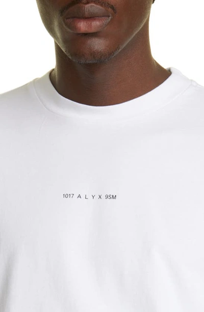 Shop Alyx Sphere Logo Graphic Tee In White