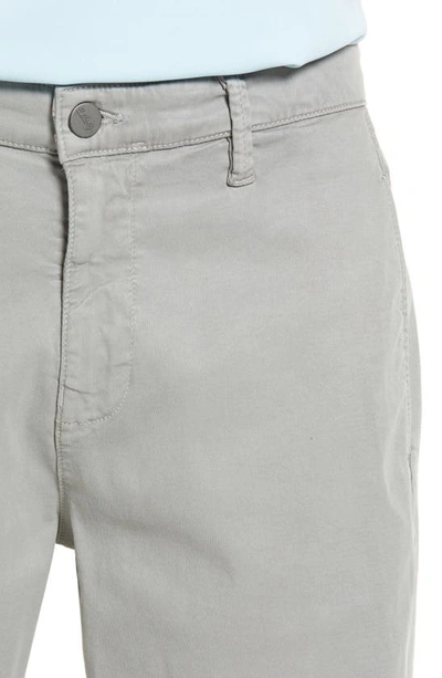 34 Heritage Nevada Soft Touch Stretch Flat Front Shorts In Griffin Soft Touch