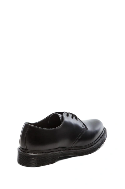 Shop Dr. Martens' 1461 3 Eye Gibson In Black Mono