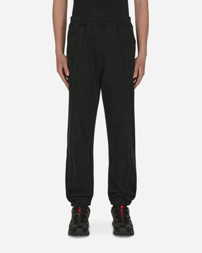 Shop Slam Jam Panel Basic Sweatpants In Black