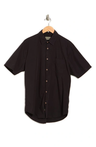 Shop Coastaoro Pismo Short Sleeve Regular Fit Shirt In Black